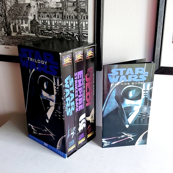 Star Wars Trilogy on VHS Cassette from the 90s. - Picture 11 of 11